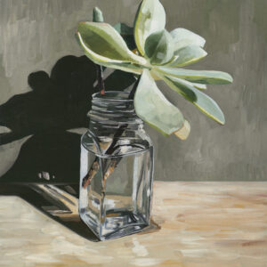Succulent in Jar 1